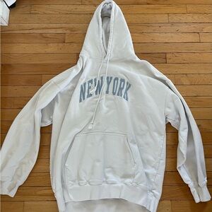 White Brandy Melville Sweatshirt